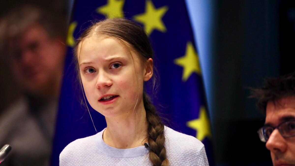 Delhi police Greta Thunberg