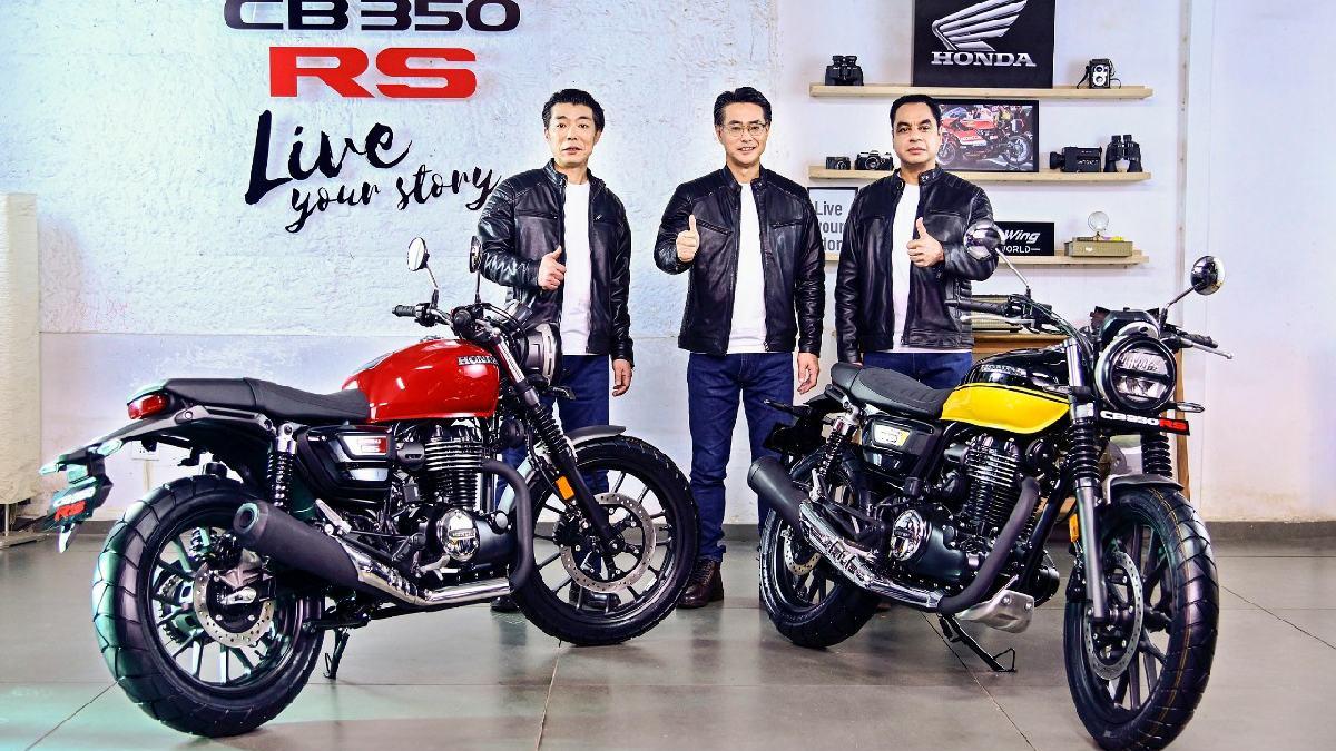 Cb350 rs discount on road price