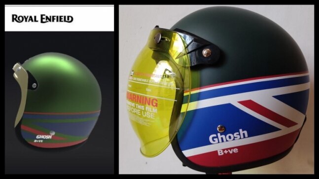 Royal Enfield helmets: How to create 