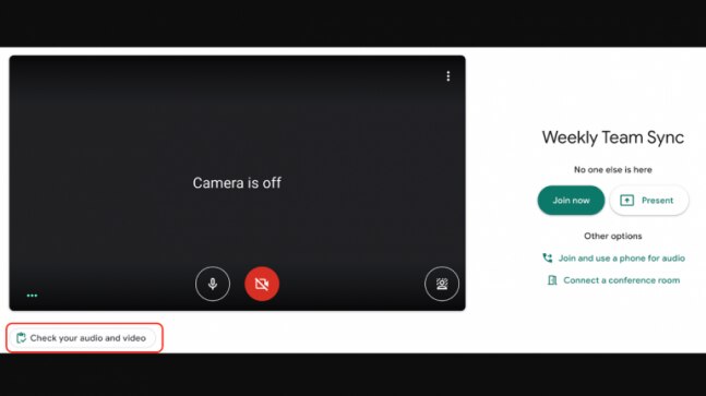 Google Meet rolls out Green Room feature, will give users quick preview of settings before joining a meeting - Vimarsana News