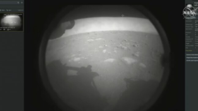 Nasa's Perseverance rover successfully lands on Mars, sends first image | WATCH - Vimarsana News