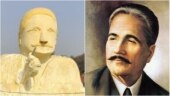 New statue of Iqbal at Lahore park looks nothing like him. New statue of Iqbal at Lahore park looks nothing like him.