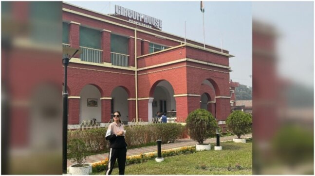 Nusrat Jahan shares pics from her visit to Cooch Behar Circuit House. See post - Vimarsana News