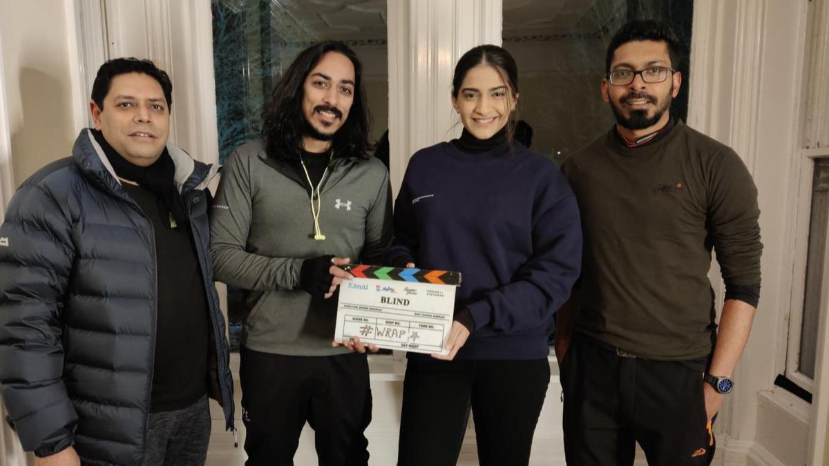 Sonam Kapoor wraps up crime thriller Blind in Scotland