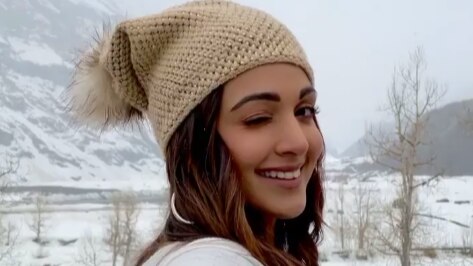 Kiara Advani shoots for Bhool Bhulaiyaa 2 in Manali, shares pic from set