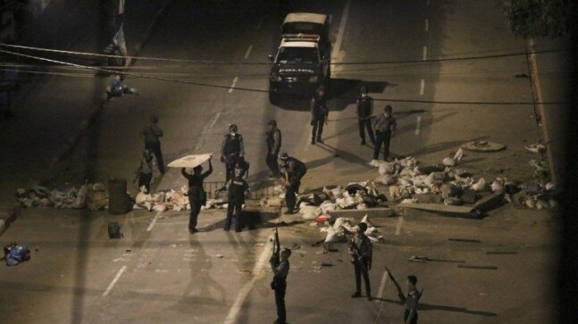 Myanmar frees detained BBC journalist as protests continue