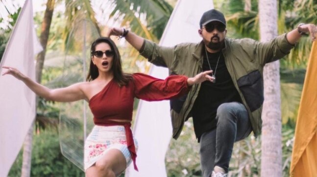 Sunny Leone shares adorable pics with Rannvijay Singha, wishes him happy birthday