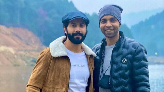 Varun Dhawan shares pic with Bhediya co-star Abhishek Banerjee from Arunachal Pradesh