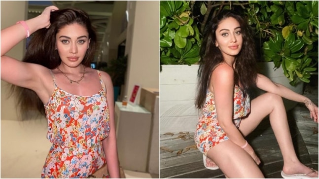 Shefali Jariwala is wild and free in floral jumpsuit in Maldives. See pics