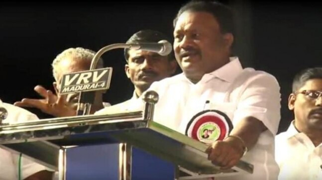 At rally, AIADMK minister claims gas cylinder costs Rs 5,000; says party will provide 6 cylinders per year