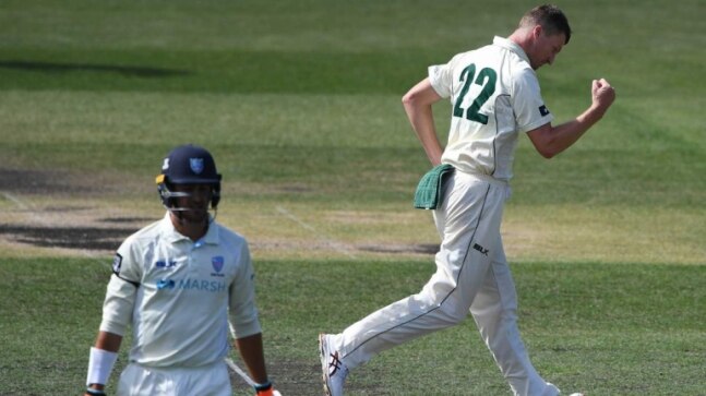 Sheffield Shield: New South Wales record their lowest total of 32 all-out as Jackson Bird claims 7 for 18