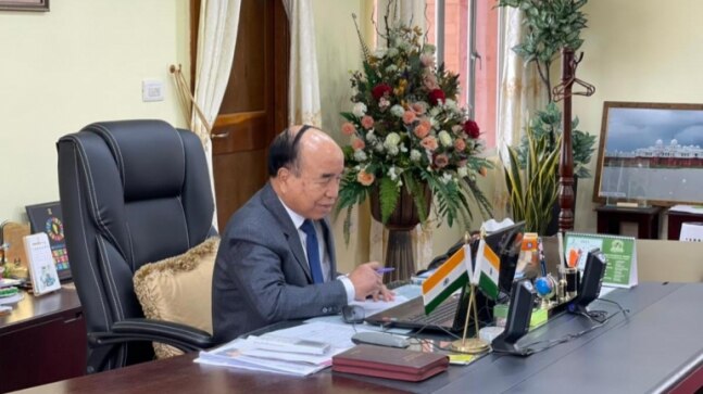 Mizoram CM Zoramthanga holds meeting with Myanmar's foreign minister over situation amid coup