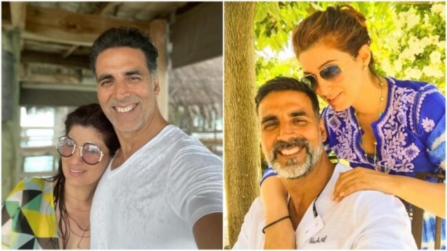 Akshay Kumar is grateful for a beach getaway with wife Twinkle Khanna