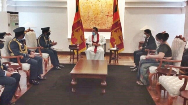IAF chief visits Colombo to mark Sri Lankan Air Force's 70th anniversary - Vimarsana News