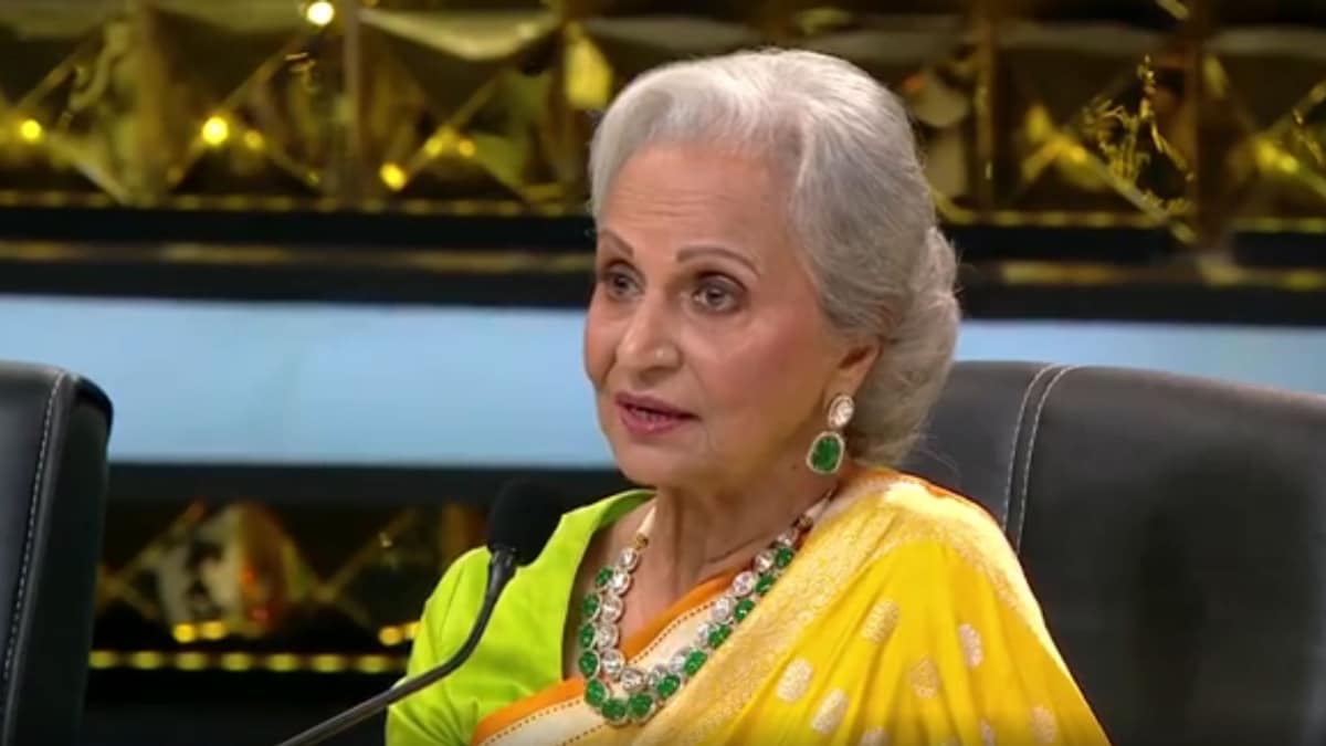 Waheeda Rehman reveals a Bharatanatyam guru refused to teach her ...