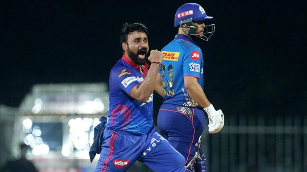 Amit Mishra vs MI (Courtesy by BCCI)