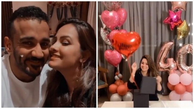 New mommy Anita Hassanandani celebrates lockdown birthday with hubby Rohit Reddy