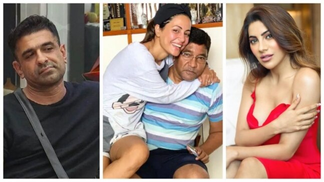 Eijaz Khan, Nikki Tamboli and other TV celebs pay tribute to Hina Khan's father