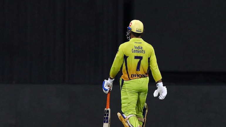 Chennai Super Kings captain MS Dhoni. (Courtesy by BCCI)