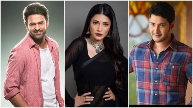 Shruti Haasan calls Prabhas chilled-out and Mahesh Babu a gentleman on Twitter