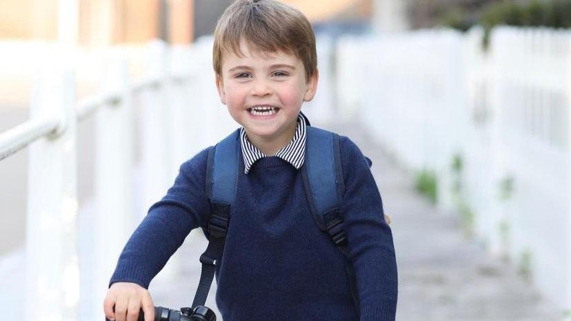 Prince Louis gives the brightest smile in rare pic clicked by Kate Middleton. See post