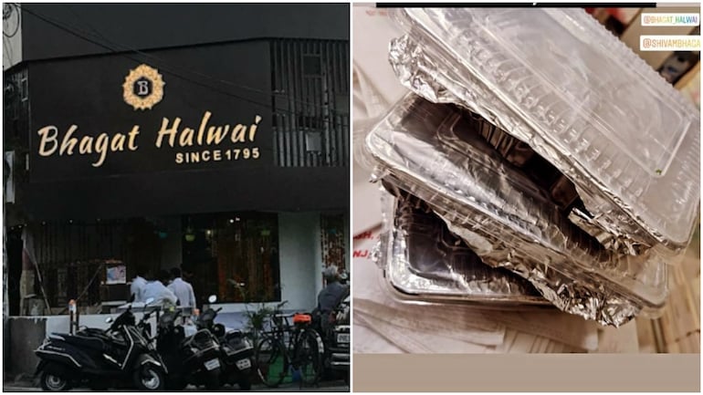 Bhagat Halwai is providing food to Covid-19 patients isolating at home in Agra.