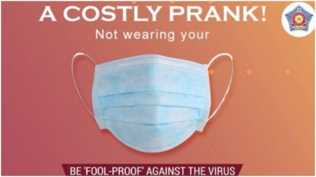 Mumbai Police spreads awareness about face masks in witty post on April Fool’s Day