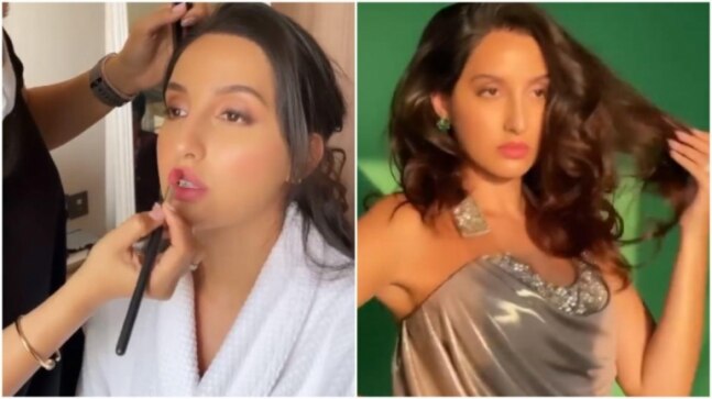 Nora Fatehi goes from make-up chair to diva in new video. How do you like that?