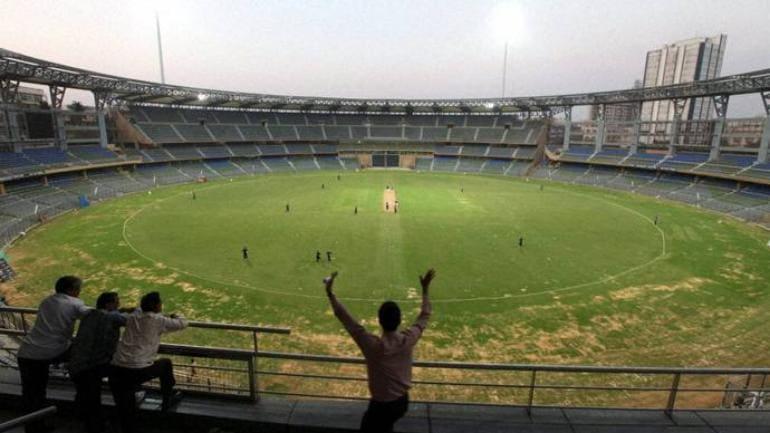 A file photo of the Wankhede stadium in Mumbai