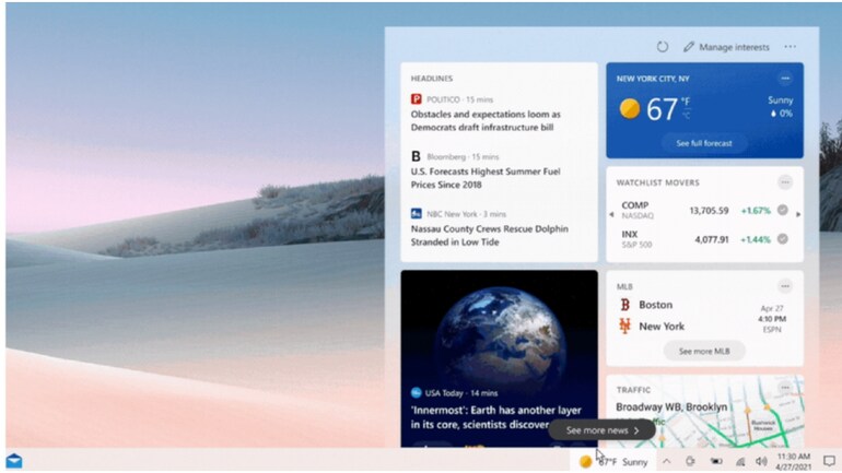 How To Display Task Manager Widgets On Your Windows Desktop