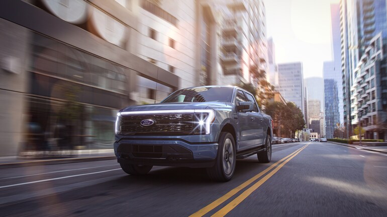 Ford F 150 Lightning Revealed Auto News 2022 F 150 Wireless Phone Charger