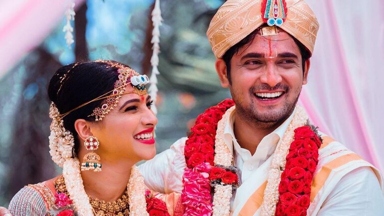 Kannada TV actors Chandan Kumar and Kavitha Gowda get married in intimate ceremony. See pics - Television News