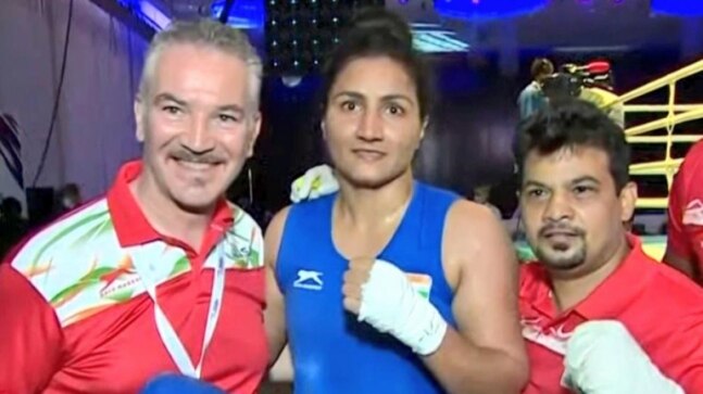 Pooja Rani wins her 2nd Asian Boxing Championships gold after beating Mavluda Movlonova in 75kg final - Vimarsana News