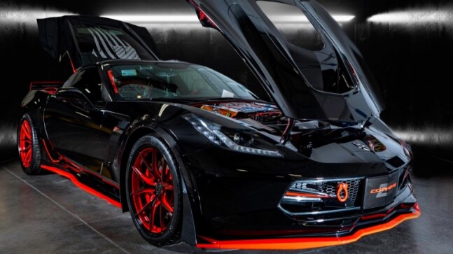 Customized Z06 Corvette pays tribute to military veterans - Vimarsana News