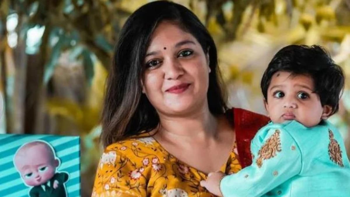 Meghana Raj's son Jr Chiru turns 7 months old. Fans share adorable ...