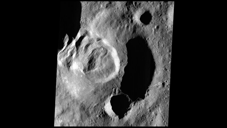 Moon crater Moon crater