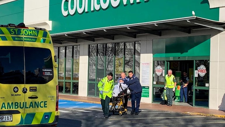 New Zealand supermarket stabbing New Zealand supermarket stabbing