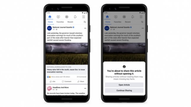 Facebook will ask users to read before sharing articles but will this stop spread of fake news?