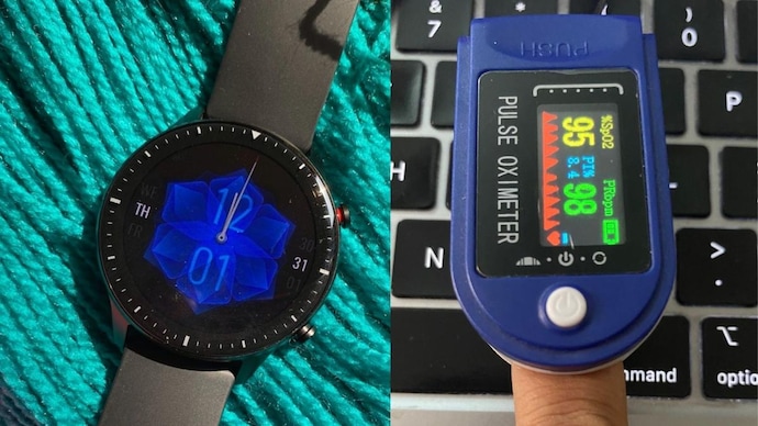 Pulse oximeter in smartwatch sale