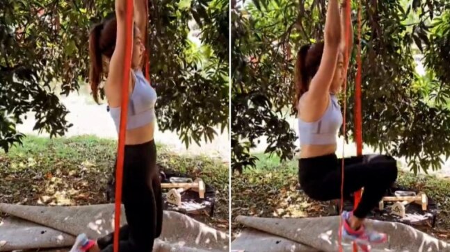 Mira Rajput’s rigorous workout video will motivate you to embrace fitness. Watch