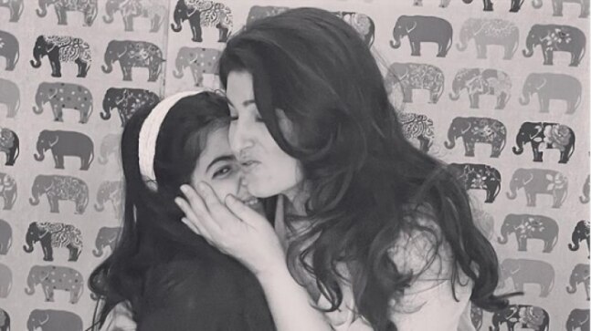 Twinkle Khanna shares Nitara's pic, calls kids masked superheroes