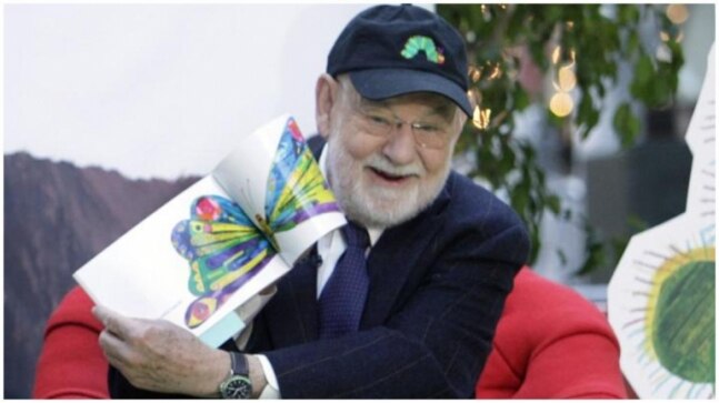 Eric Carle, author of The Very Hungry Caterpillar, dies at 91 in Massachusetts - Vimarsana News