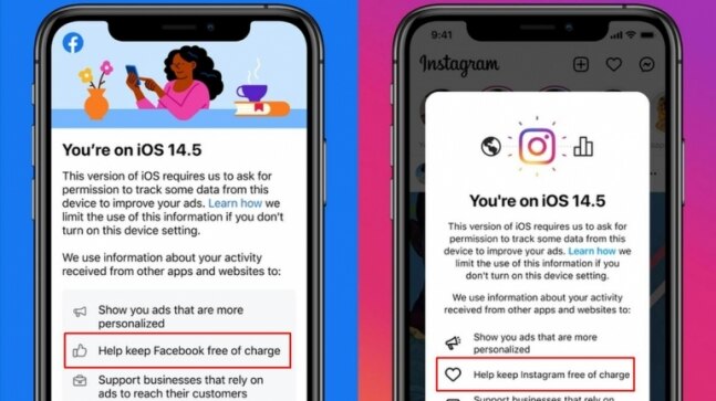Why Facebook pop-up notification asking iOS 14.5 users to allow tracking to keep it free of charge is scary - Vimarsana News