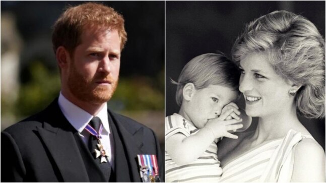 Prince Harry says he coped with Diana's death by drinking alcohol to numb the pain