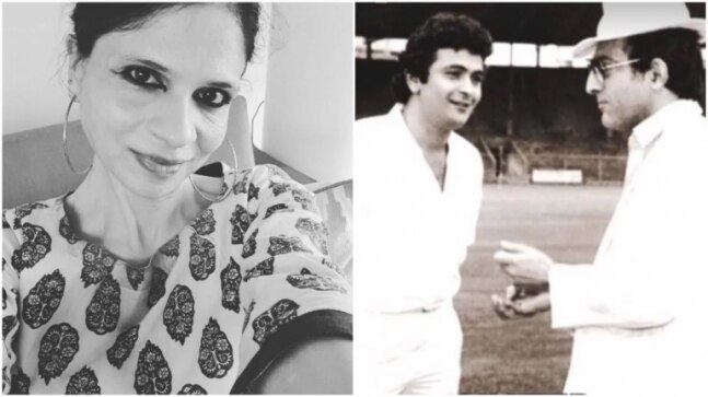 Saba shares Rishi Kapoor’s pic with dad Mansoor Ali Khan, calls them limited edition