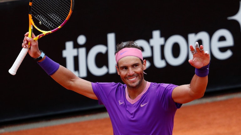 Rafael Nadal won the 2021 Italian Open. 