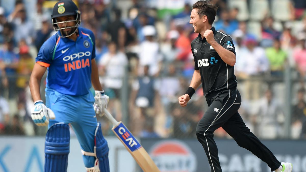 Rohit Sharma And Trent Boult Plays For Mumbai Indians In The Ipl Rohit Sharma and Trent Boult