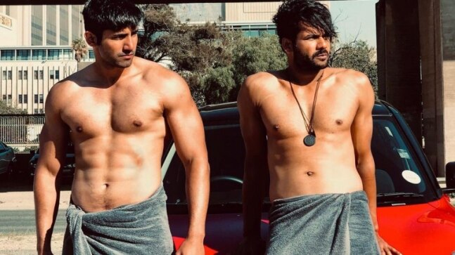 Varun Sood, Vishal Aditya Singh soak up the sun in towel. Most wanted munde, say fans