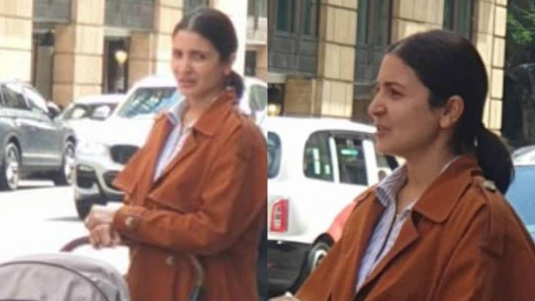 Anushka Sharma goes for a walk with baby Vamika in the UK. See pics