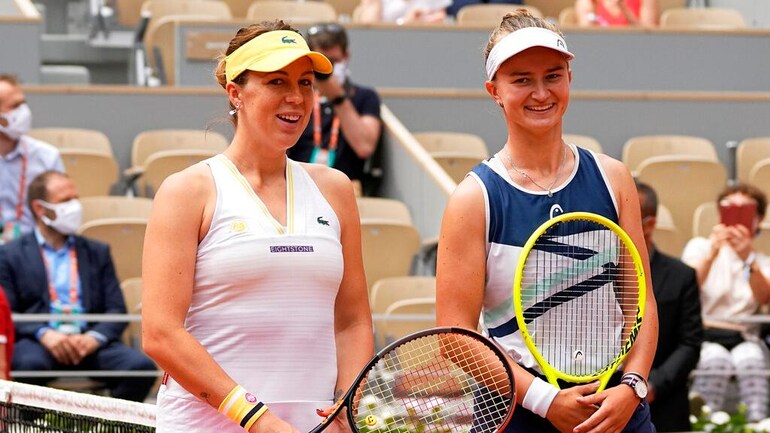 French Open 2021: Barbora Krejcikova overcomes spirited Anastasia Pavlyuchenkova to win maiden Grand Slam title - Sports News